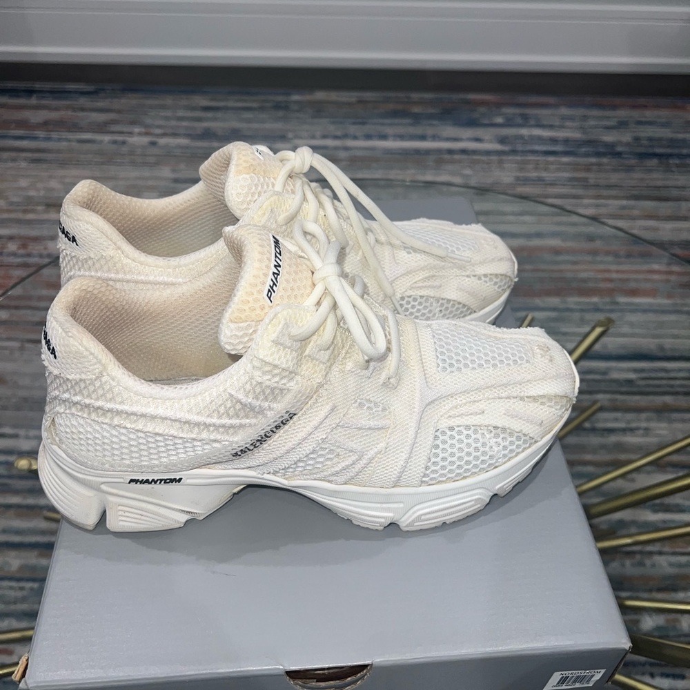 Balenciaga Phantom Cream Sneakers